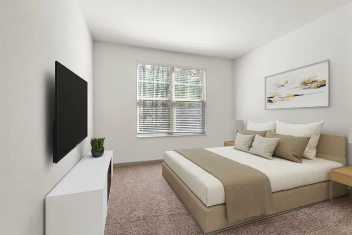 Bedroom | The Lodge at Hidden River | Tampa FL Apartments
