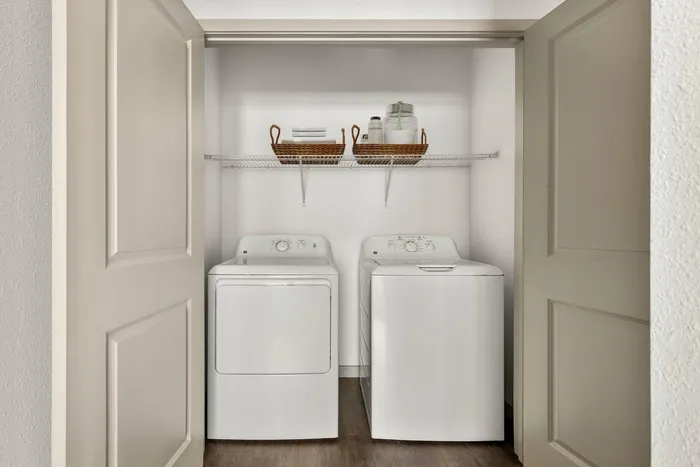 Laundry Included | The Lodge at Hidden River | Tampa FL Apartments
