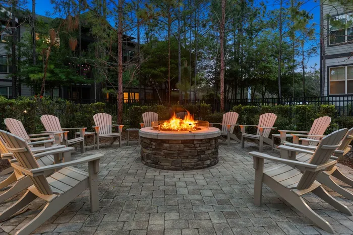 Fire Pit | The Lodge at Hidden River | Tampa FL Apartments
