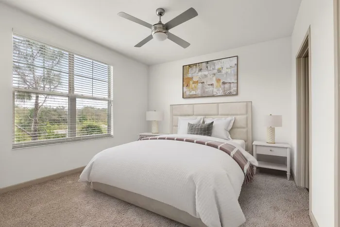 Bedroom | The Lodge at Hidden River | Tampa FL Apartments