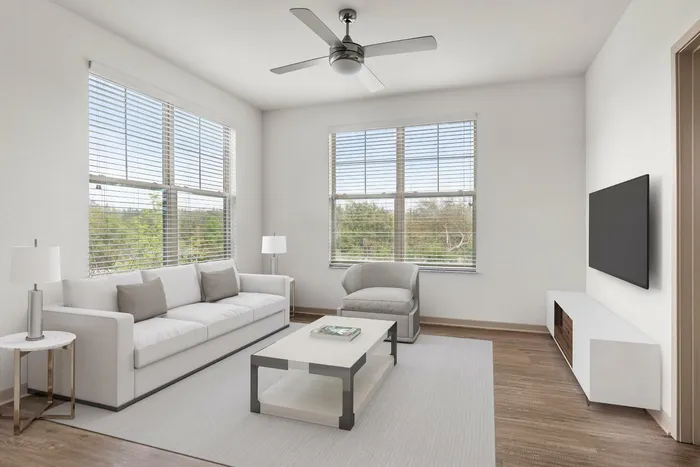 Living Room | The Lodge at Hidden River | Tampa FL Apartments