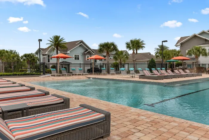 Pool Day Time | Luxe Lakewood Ranch FL Apartments