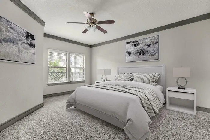 Bedroom | Luxe Lakewood Ranch FL Apartments