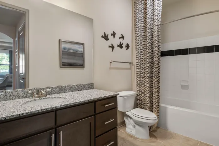 Bathroom | Aldridge at Town Village | Marietta GA Apartments Near KSU