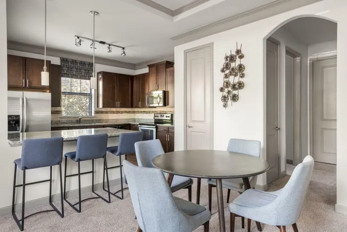 Dining Area | Aldridge at Town Village | Marietta GA Apartments Near KSU