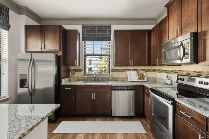 Kitchen | Aldridge at Town Village | Marietta GA Apartments Near KSU