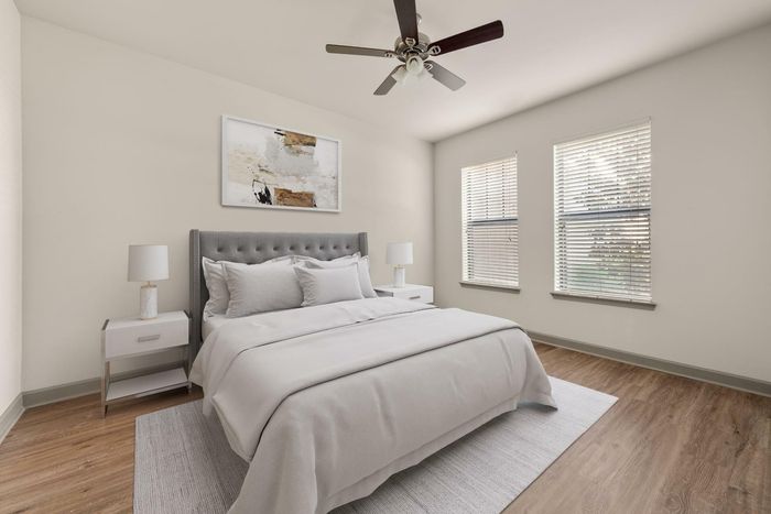 Bedroom | Aldridge at Town Village | Marietta GA Apartments Near KSU