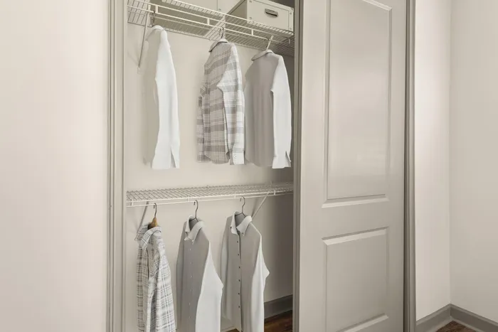 Closet | Aldridge at Town Village | Marietta GA Apartments Near KSU