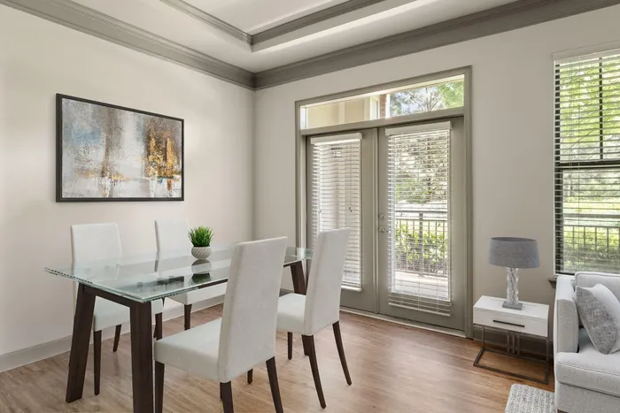 Dining Area | Aldridge at Town Village | Marietta GA Apartments Near KSU