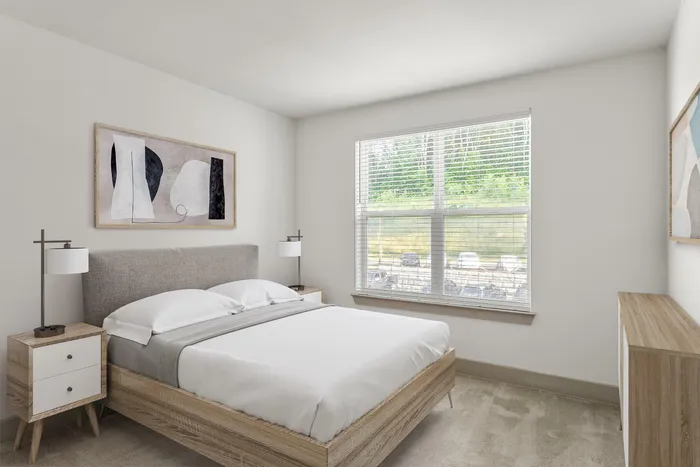Bedroom | The Anson | Nashville TN Apartments