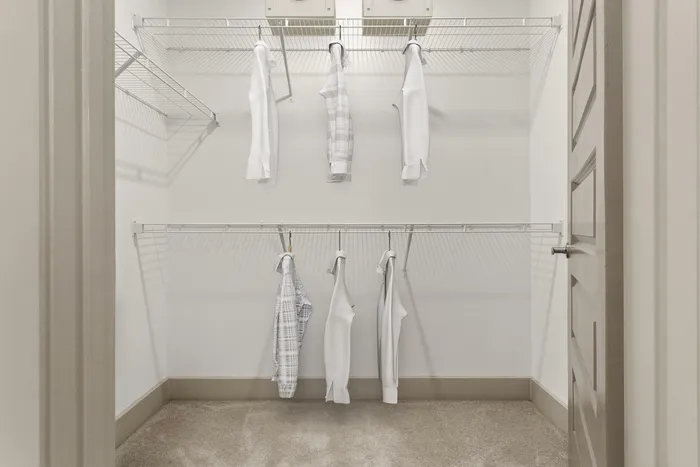 Closet | The Anson | Nashville TN Apartments