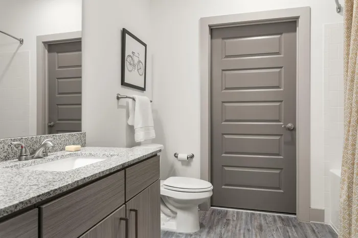 Bathroom | The Anson | Nashville TN Apartments