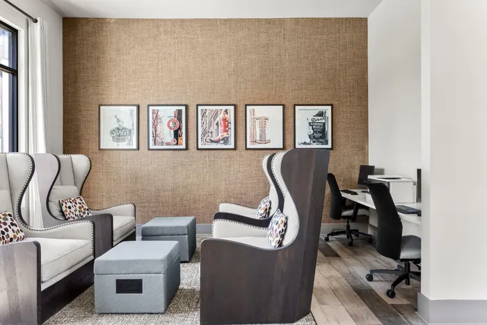 Business Center | The Anson | Nashville TN Apartments