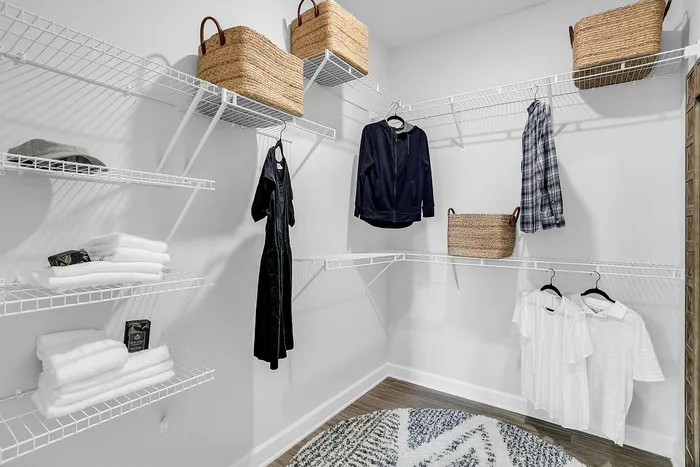 Model Walk-in Closet