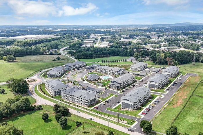 Daytime Community Aerial Shot