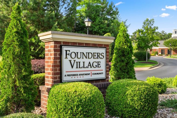 Apartment Entry Sign
