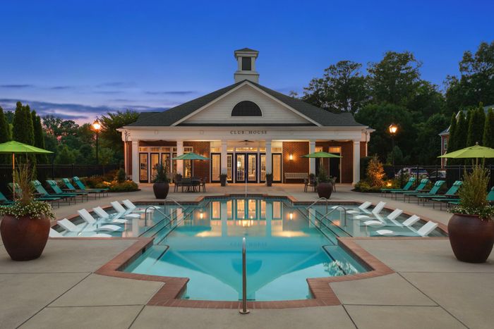 Pool Dusk