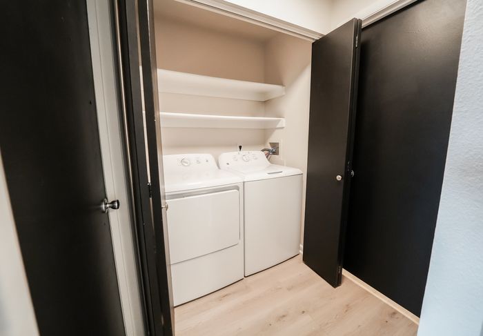 Full View of Laundry Area