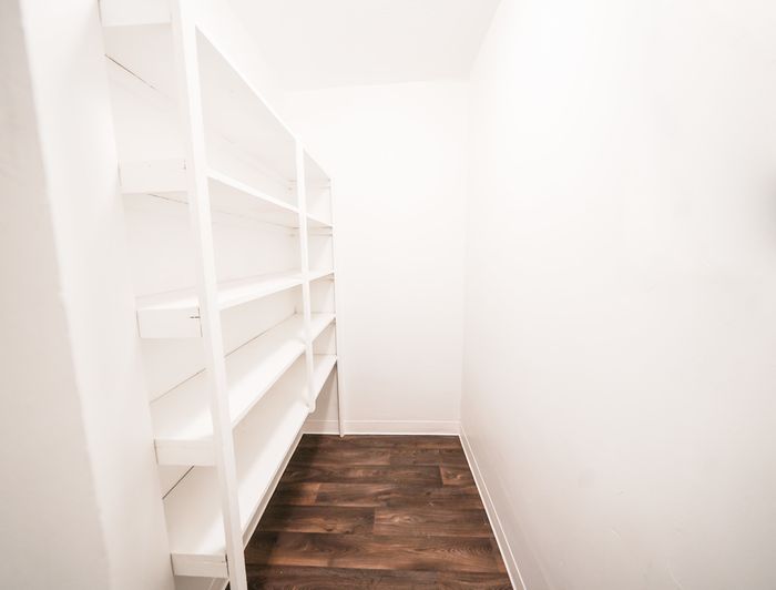 Hallway Closet w/shelving