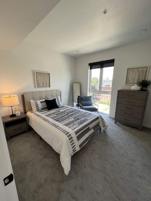 343 SLC Apartments Bedroom