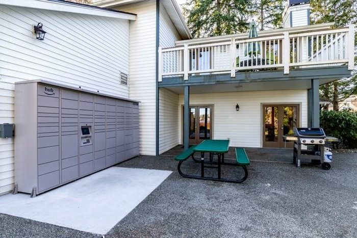 Package Receiving System and BBQ with Picnic Area | Charter Club | Everett Washington Apartments for Rent