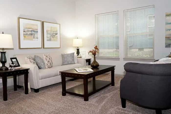 Spacious Living Room | Tualatin Oregon Apartments | River Ridge