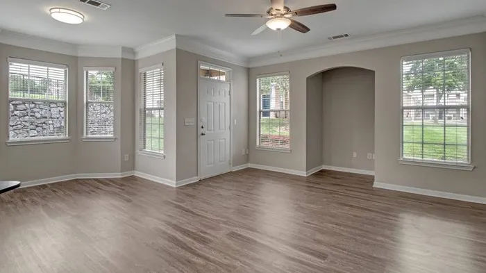 Elegant Living Room | 3 Bedroom Apartments For Rent In Nashville Tn | Hamptons at Woodland Pointe