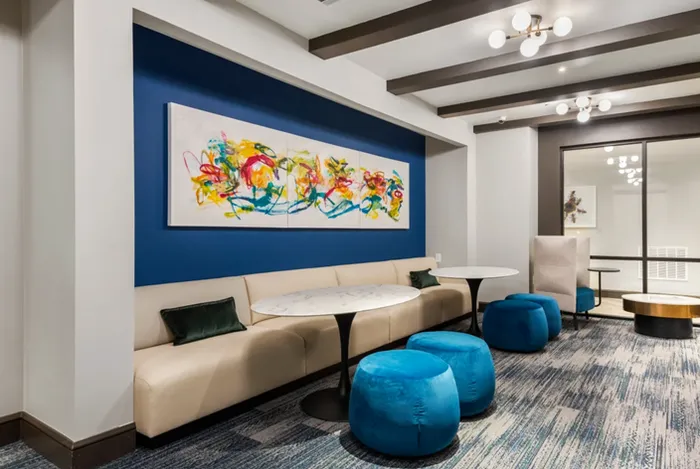 Business Lounge | Apartments in Texas | Brightleaf at Lakeline Apartments