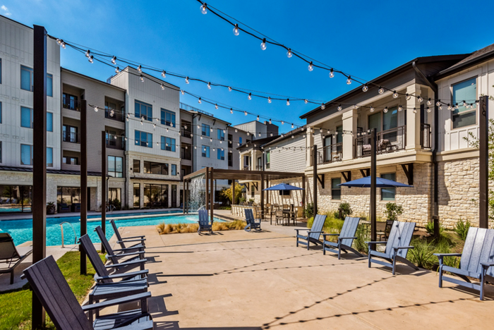 Outdoor Lounge | Apartments in Texas | Brightleaf at Lakeline Apartments
