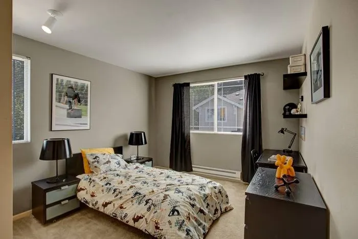Second Bedroom | Puyallup Washington Apartments | Brookstone at Edgewater Townhomes