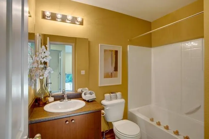 Classic Finish Bathroom | Apartments for Rent in Puyallup WA | Brookstone