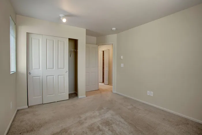 Bedroom with Large Closets (20-7507) | Puyallup Washington Apartments | Brookstone at Edgewater