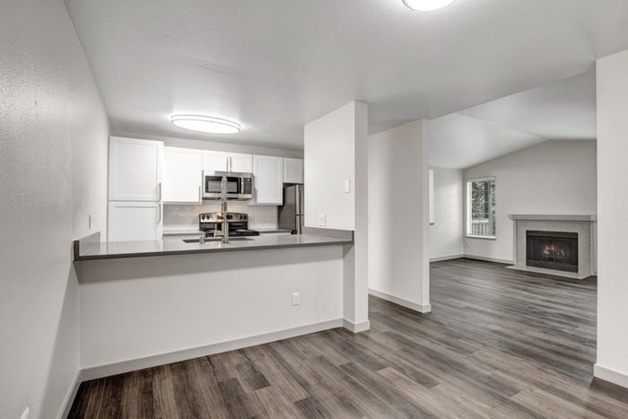 -Wood Inspired Flooring | Apartments in Everett WA | Charter Club Apartments