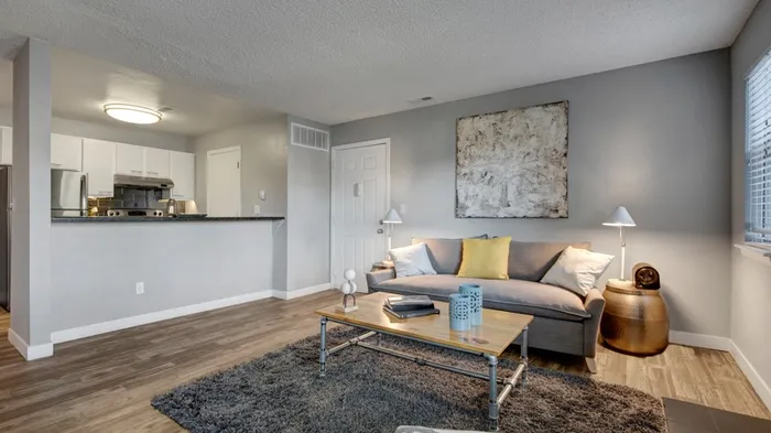 Spacious Living Area | Pet Friendly Apartments Aurora Co | The Grove at City Center