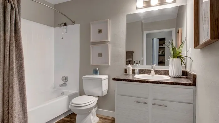 Spacious Bathroom | Pet Friendly Apartments Aurora Co | The Grove at City Center