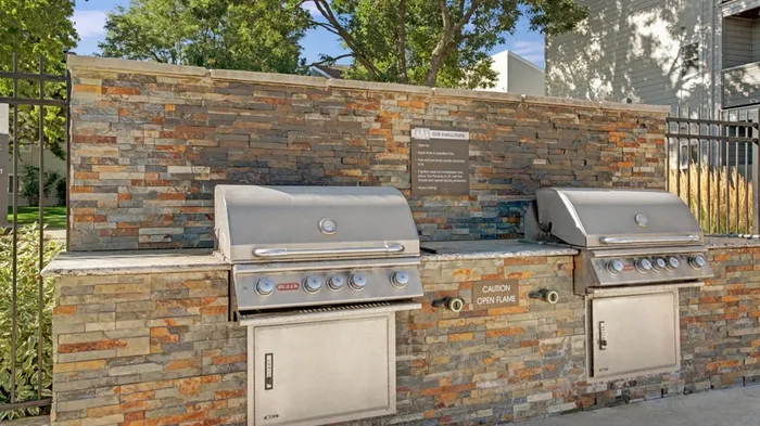 Community BBQ Grills | Apartments Near Aurora Co | The Grove at City Center