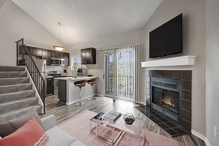 Wood-Burning Fireplaces | Apartments in Littleton CO | Summit Riverside