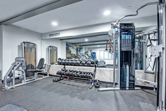 Fitness Center Weights | The Noble