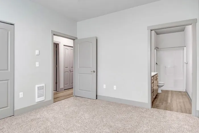 Beautiful Primary Bedroom | Apartments in Tualatin, OR | River Ridge