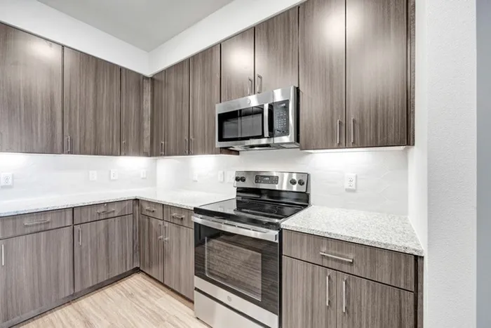 Modern Kitchen | Apartments in Austin TX | Brightleaf at Lakeline
