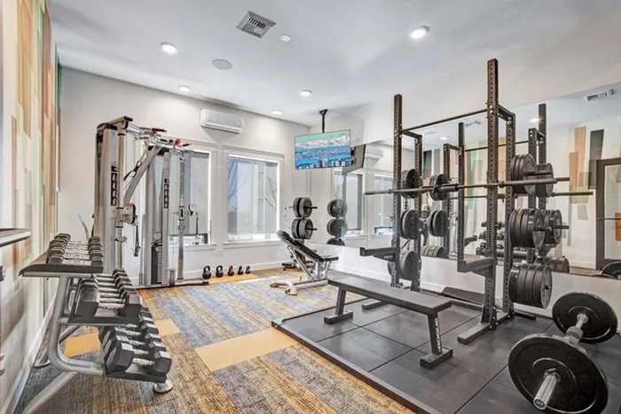 Fitness Center with Free Weights | Apartments for Rent in Lacey Washington | Toscana Apartment Homes