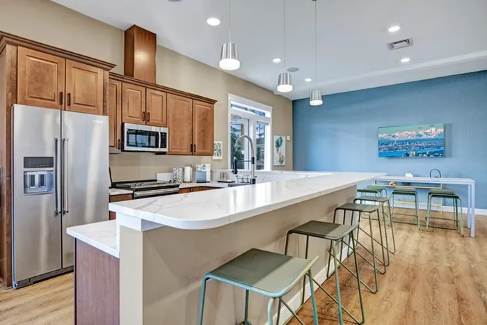 Clubhouse Kitchen | Apartments for Rent in Lacey WA | Toscana Apartment Homes