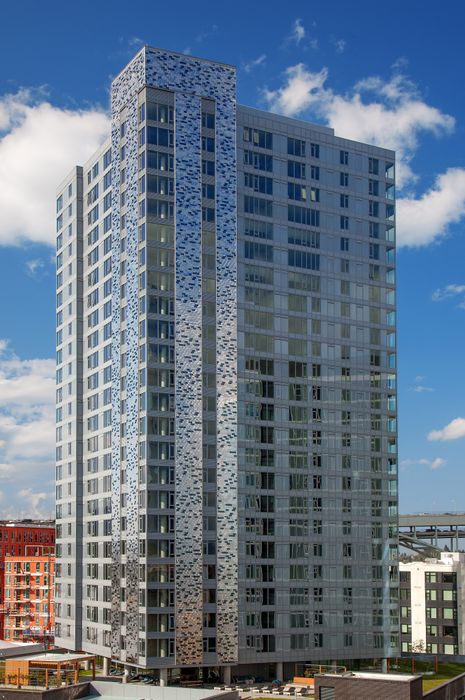 NV tower building exterior