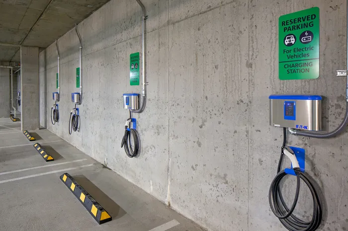 NV electric vehicles parking and charging station