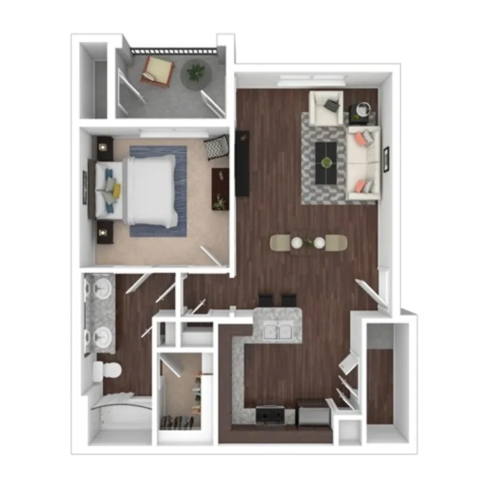 One Bedroom Apartments | Apartments in Kyle TX | Oaks of Kyle Apartments