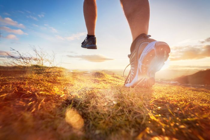 Stay active with a sunrise run at a local trail