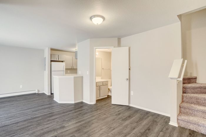 Two Bedroom Townhome- Living Area/ Entrance