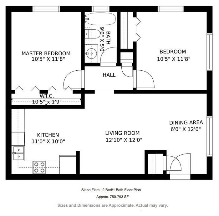Siena Flats 2 bedroom