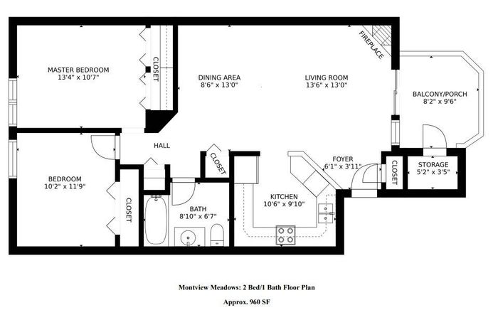 Montview 2 bedroom