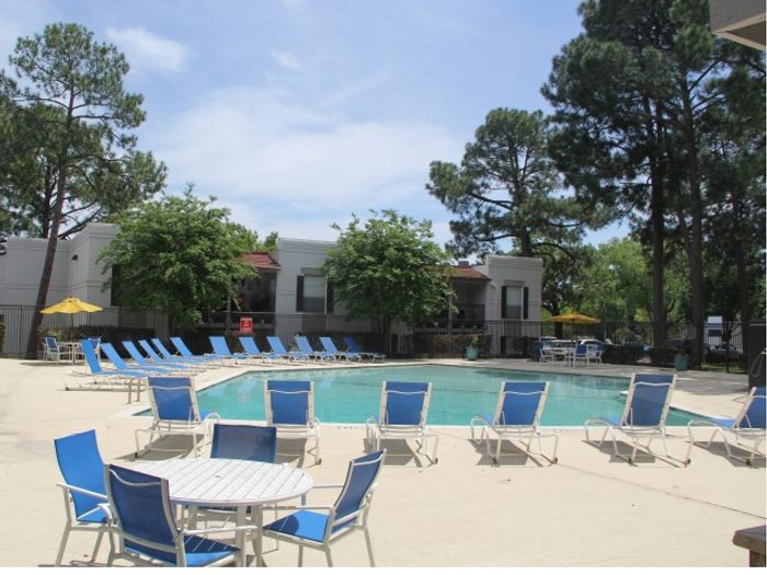 Clean sparkling pools